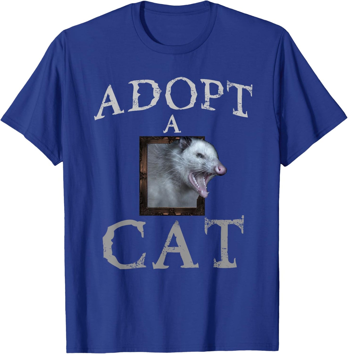 Adopt a Cat - possum , Women T-Shirt - T-Shirt | Royal