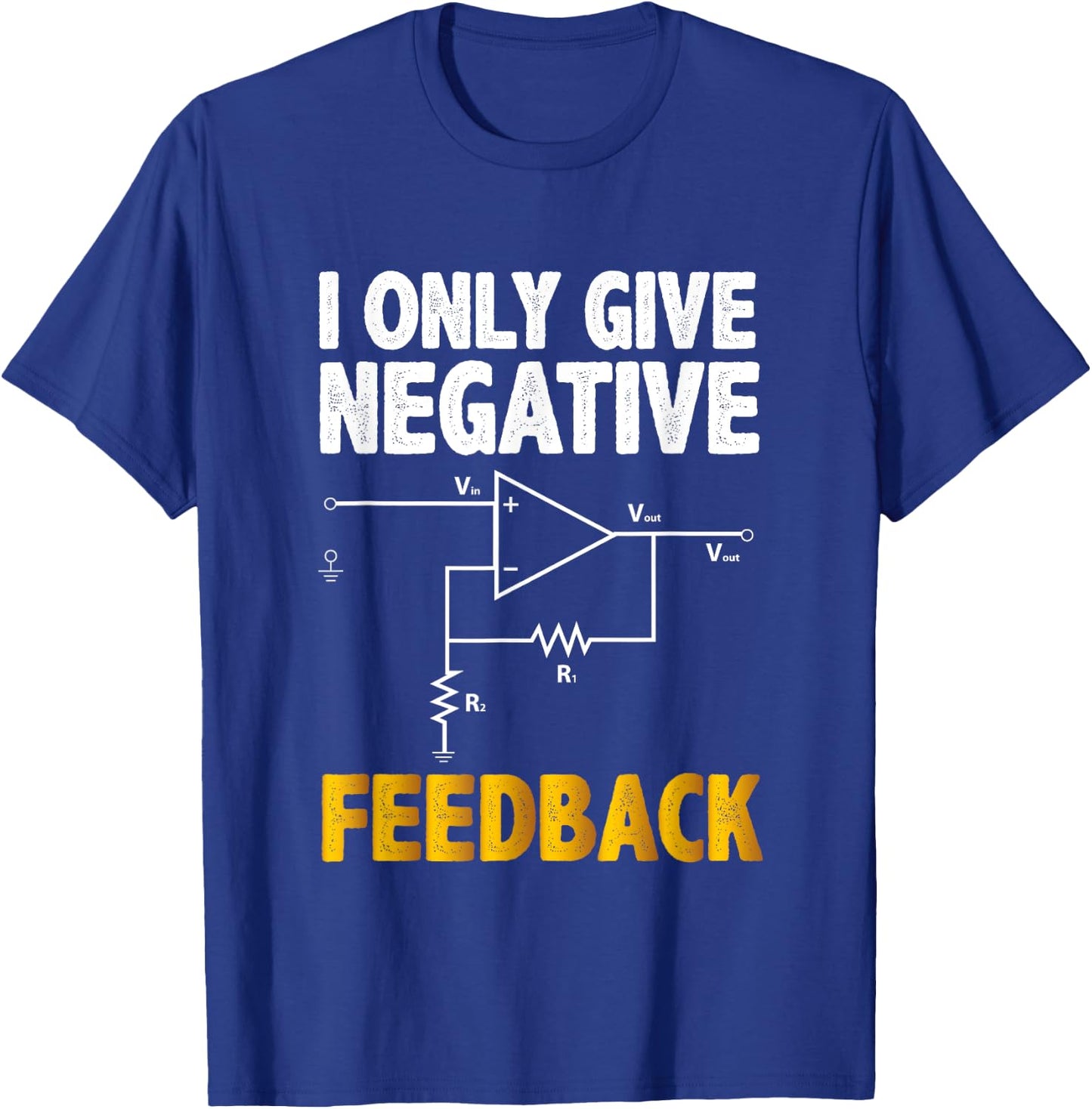 Electrical Engineer Funny Shirt Electrical Engineering T-Shirt - T-Shirt | Royal