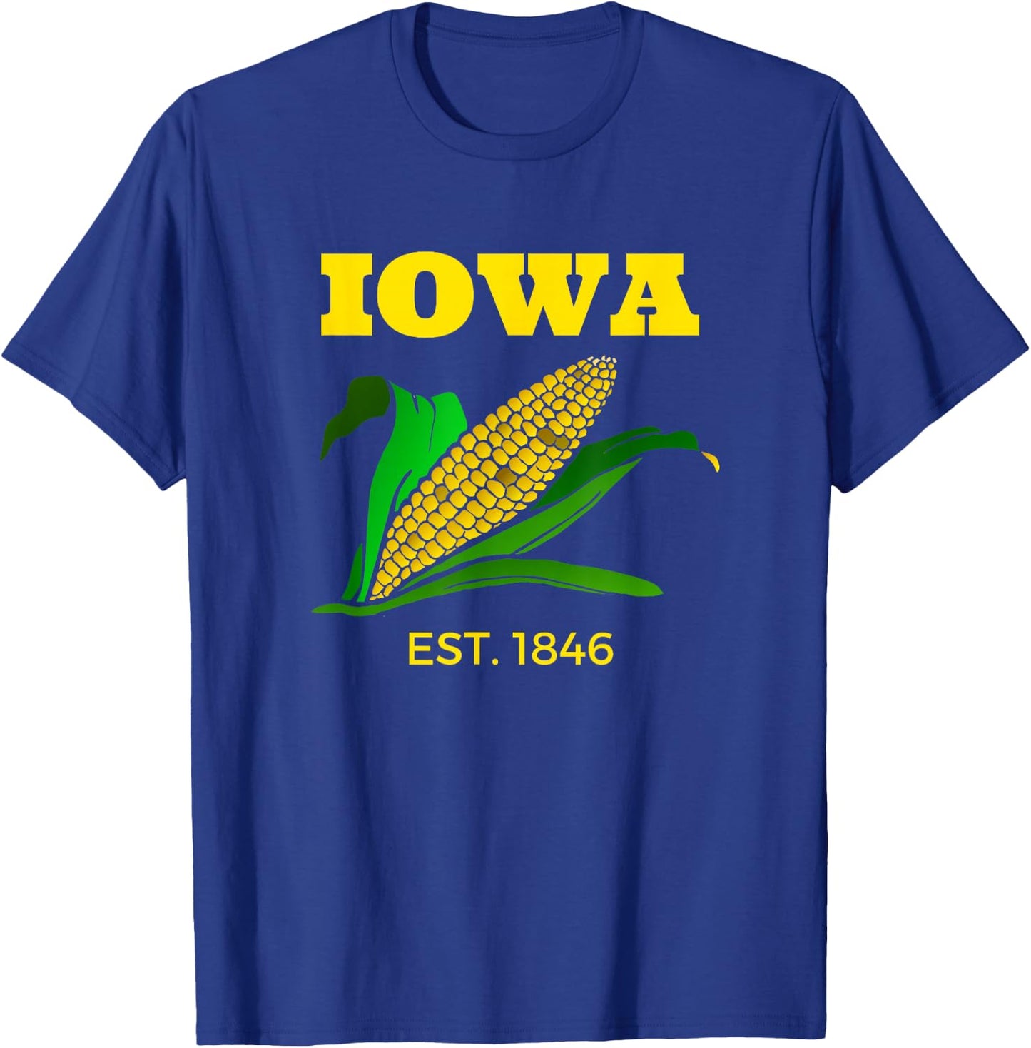 Iowa Corn Farming T-Shirt - T-Shirt | Royal
