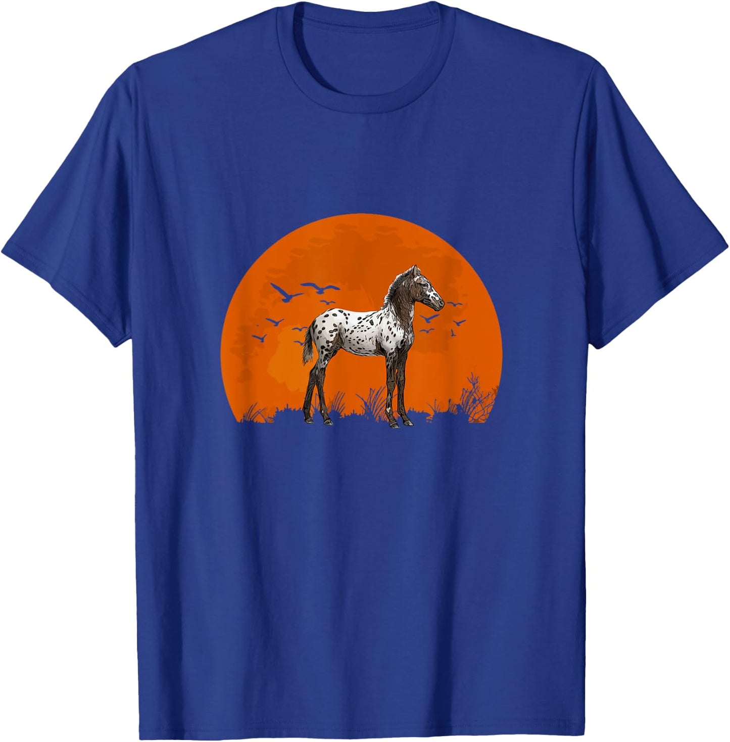 Appaloosa Retro Appaloosa Horse Riding T-Shirt - T-Shirt | Royal