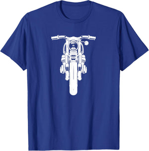 Retro Vintage Motorcycle I love my Motorbik T-Shirt - T-Shirt | Royal