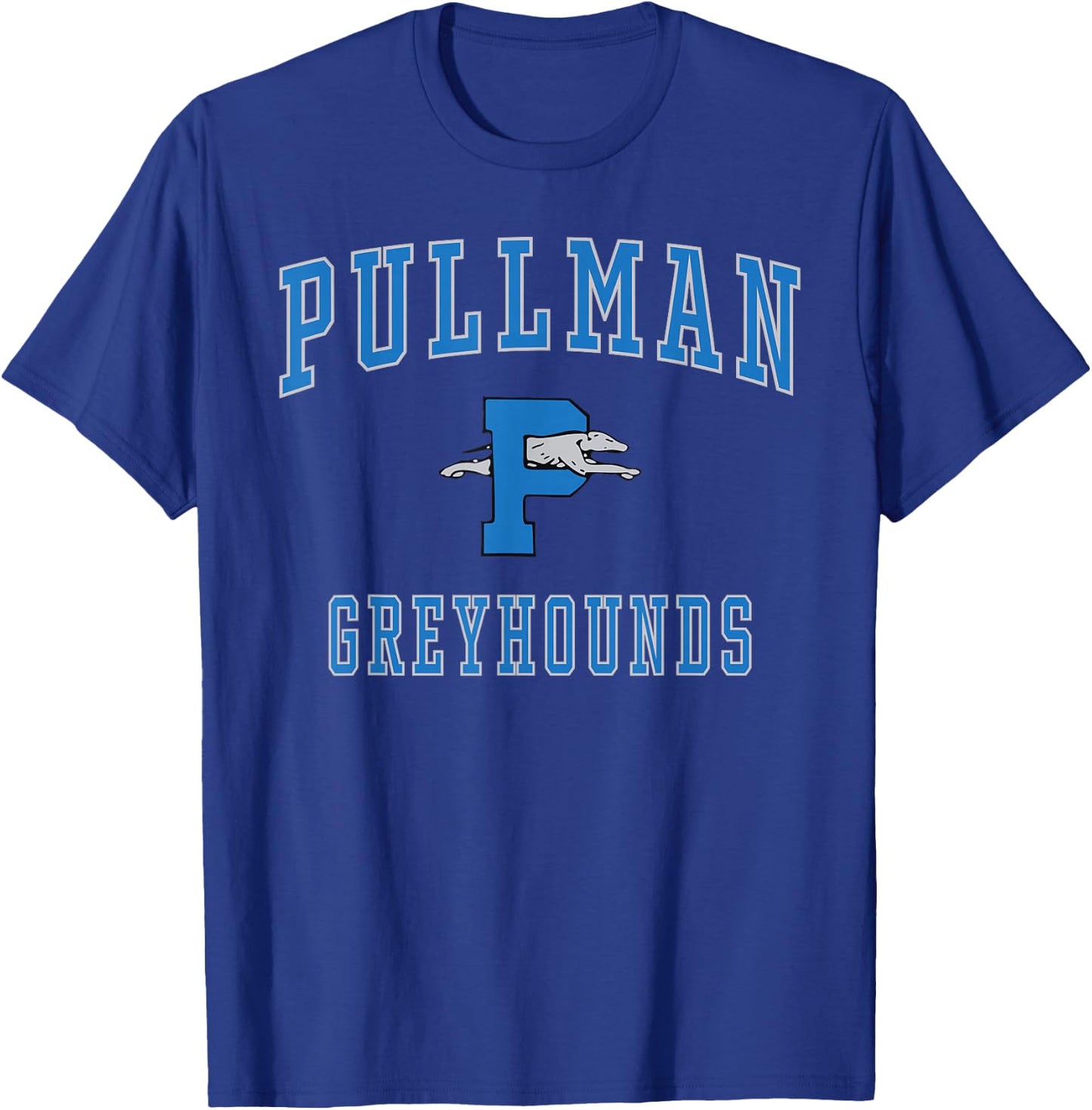 Pullman High School Greyhounds T-Shirt - T-Shirt | Royal