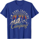 I'm Done Teaching Let's Go Camping Teacher Camping Lover T-Shirt - T-Shirt | Royal