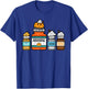 Halloween Nurse Pumpkin Spice Propofol Costume Scrub Top T-Shirt - T-Shirt | Royal