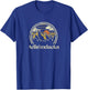 Adirondacks Mountains New York Vintage Hiking Camp Retro T-Shirt - T-Shirt | Royal