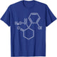 Ketamine Molecule Science Anesthesia Nurse Doctor Physician T-Shirt - T-Shirt | Royal