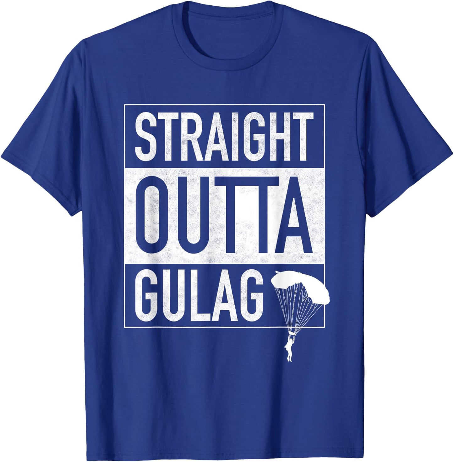 Straight Outta Gulag For Gamers Gulag King T-Shirt - T-Shirt | Royal