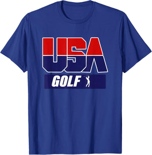 Golf 2021 USA Team T-Shirt - T-Shirt | Royal