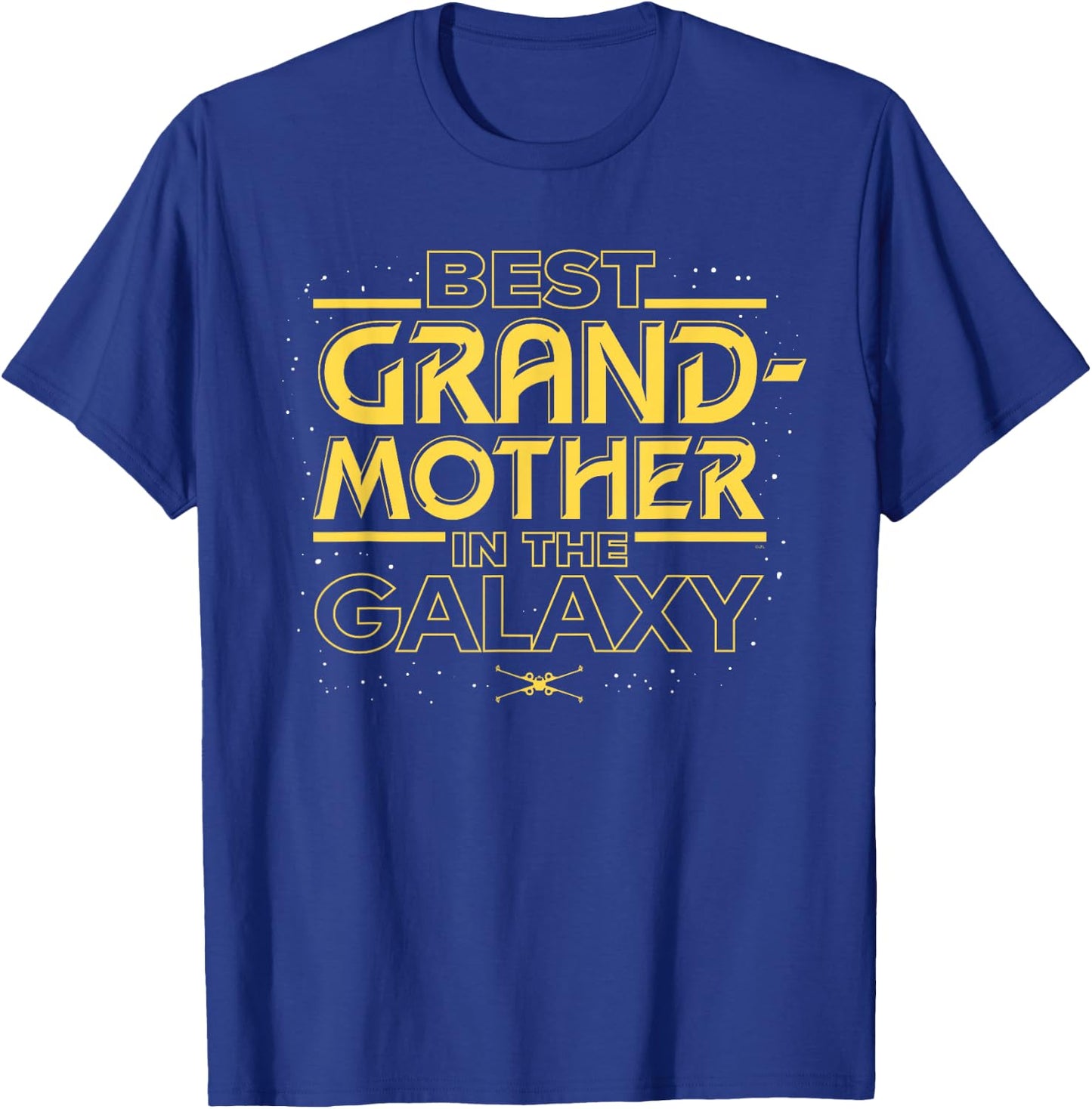 Star Wars Best Grandmother in the Galaxy Mother's Day T-Shirt - T-Shirt | Royal