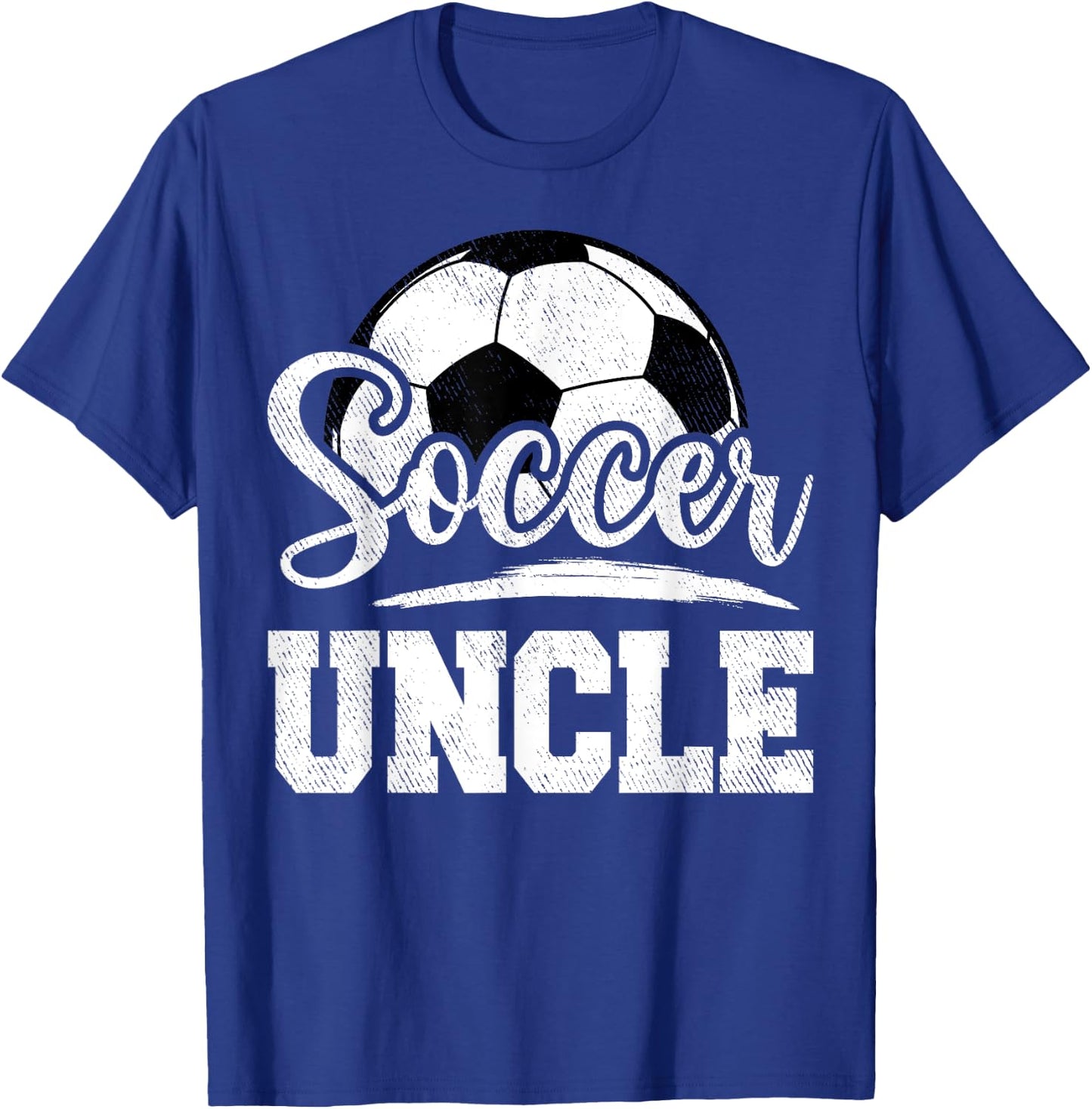 Soccer Uncle Soccer Player Game Day Father's Day T-Shirt - T-Shirt | Royal