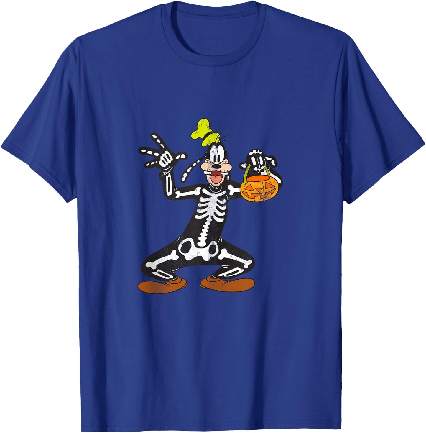 Disney - Goofy Skeleton Halloween T-Shirt - T-Shirt | Royal