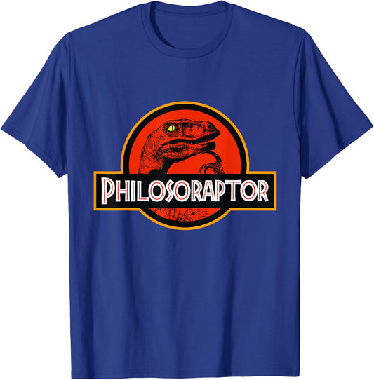 Philosoraptor Meme - Philosophy Dinosaur T-Shirt - T-Shirt | Royal