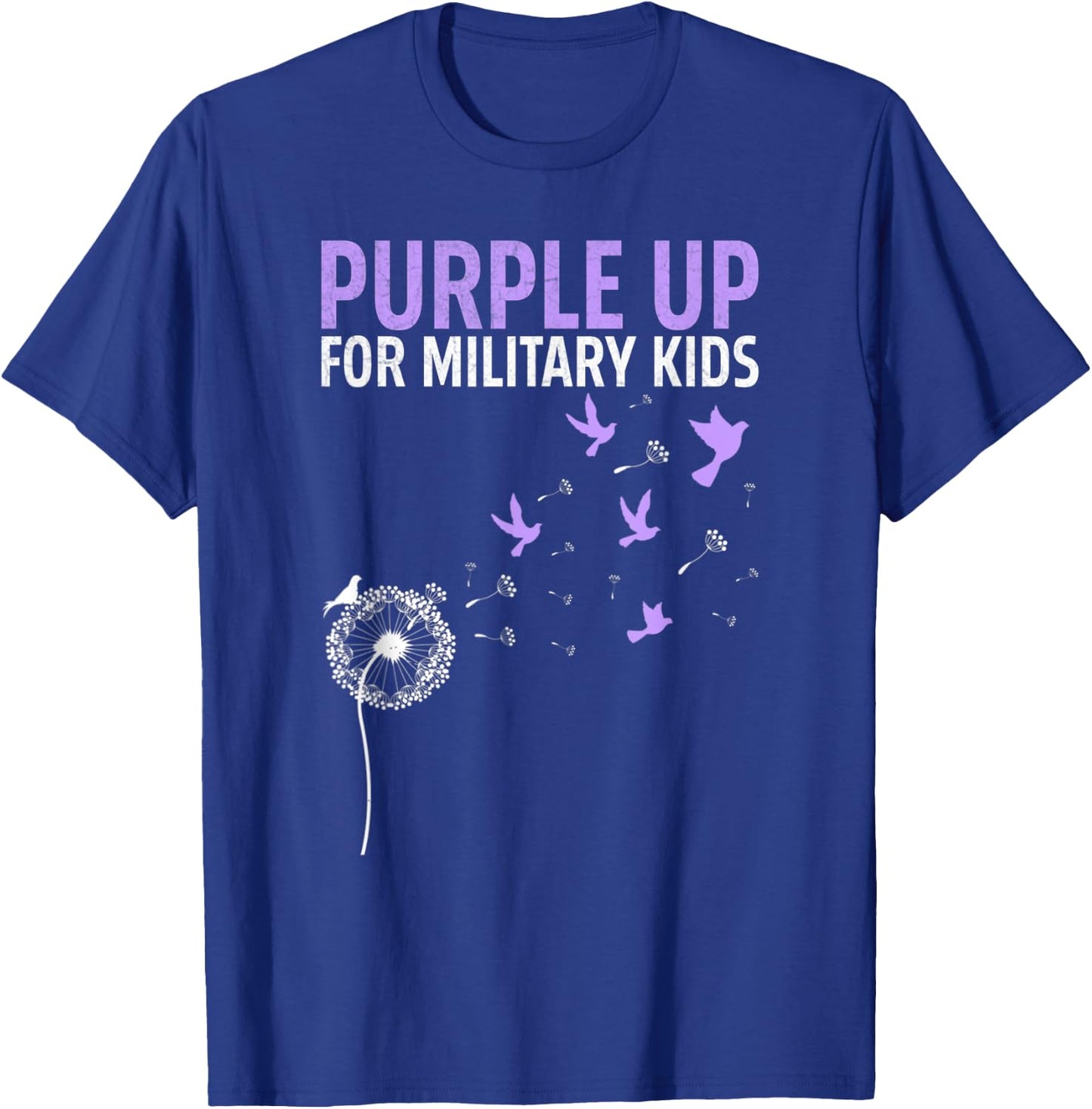 Purple Up for Military Kids Military Child T-Shirt - T-Shirt | Royal