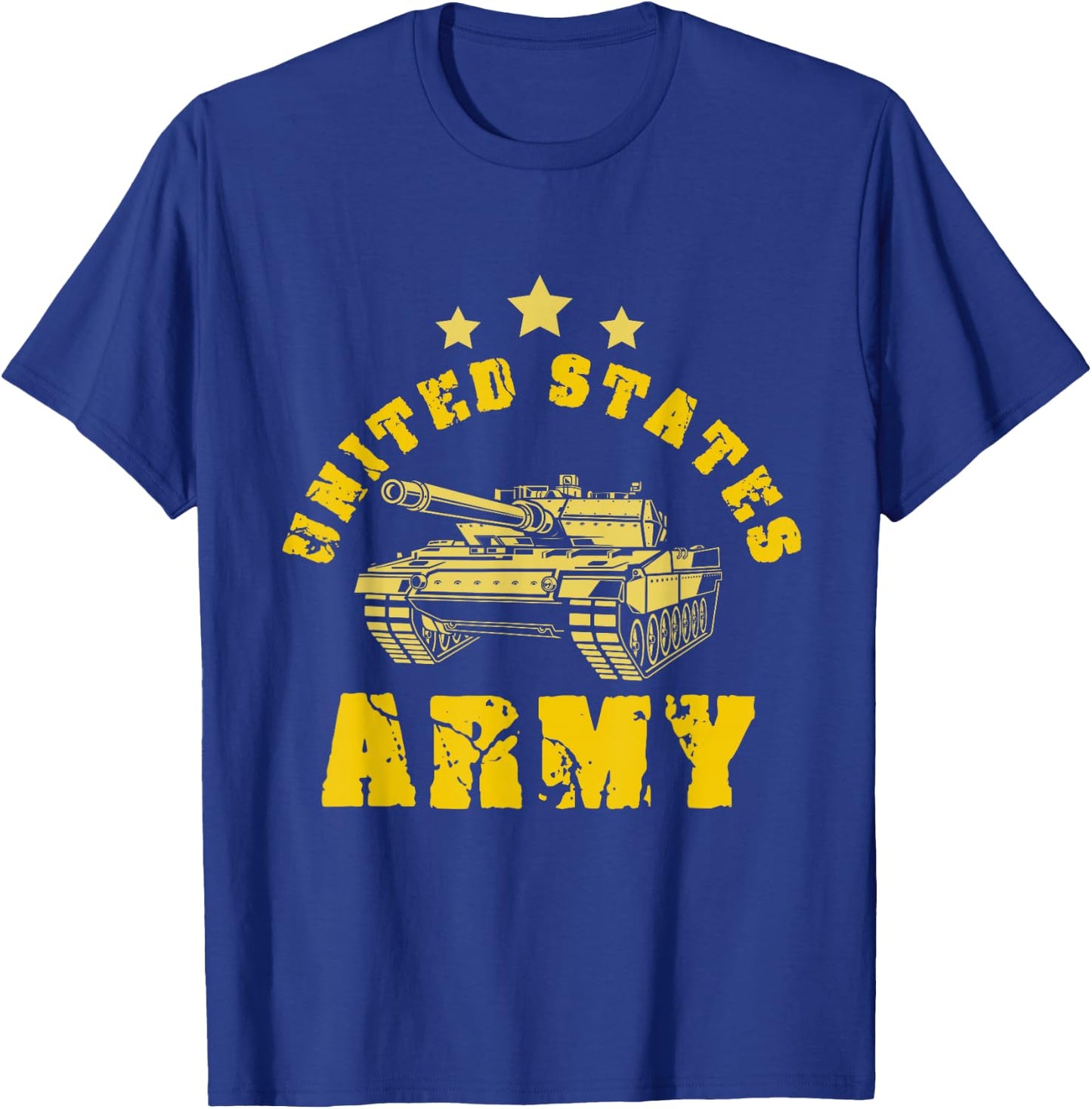 United States Army Battle Tank Battlefield Tank Military T-Shirt - T-Shirt | Royal