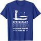 Officially-Retired Golf Dad Golfing Retirement Golfer Father T-Shirt - T-Shirt | Royal