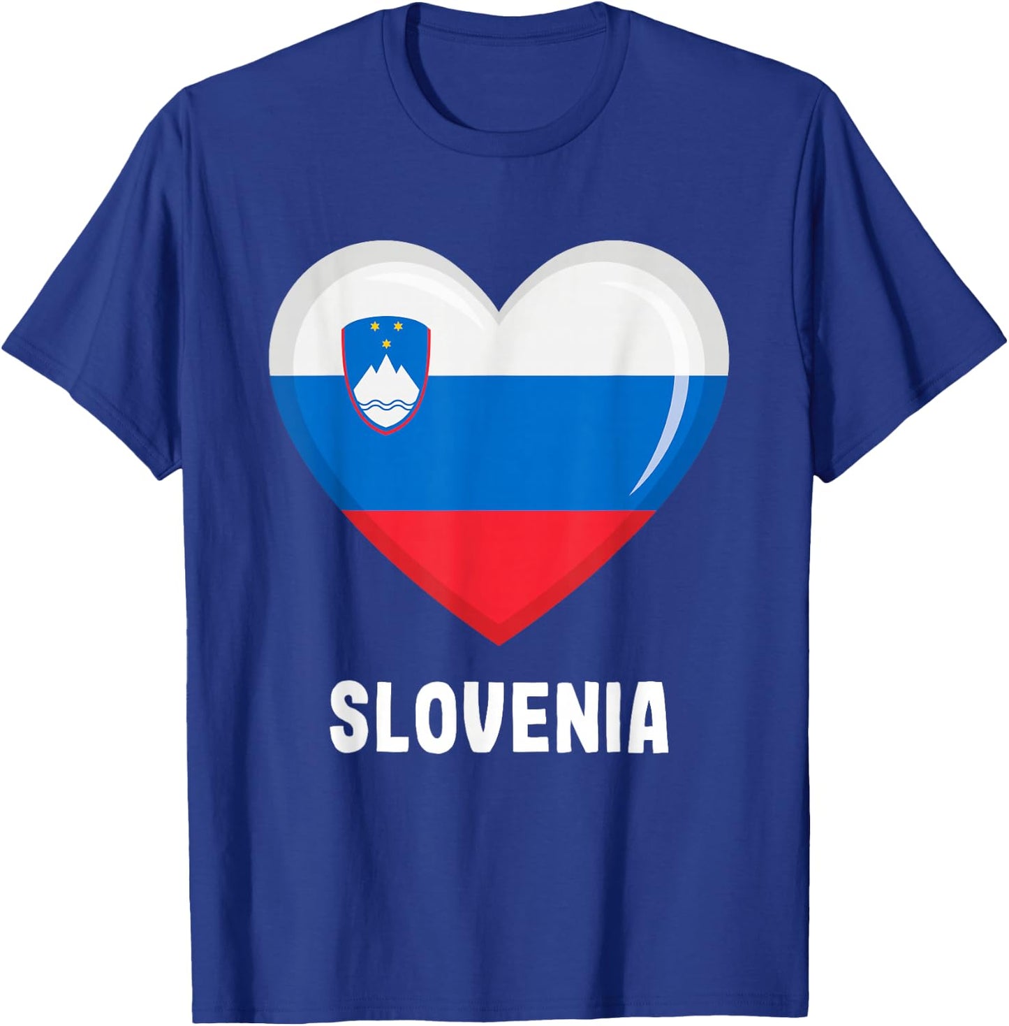 Slovenia Flag Jersey | Slovenian T-Shirt - T-Shirt | Royal