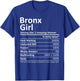 Bronx Girl NY New York Funny City Home Roots USA Gift Small T-Shirt - T-Shirt | Royal