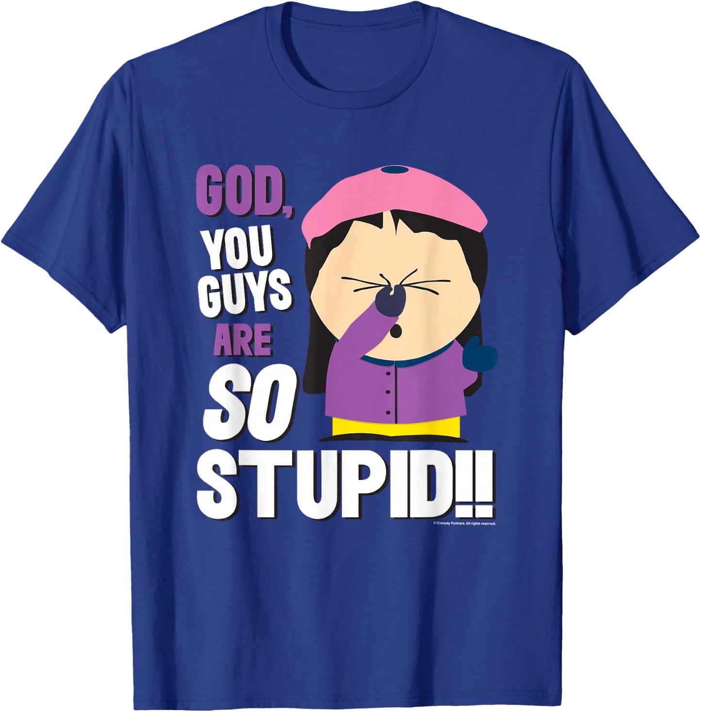 South Park Wendy SO Stupid! T-Shirt - T-Shirt | Royal