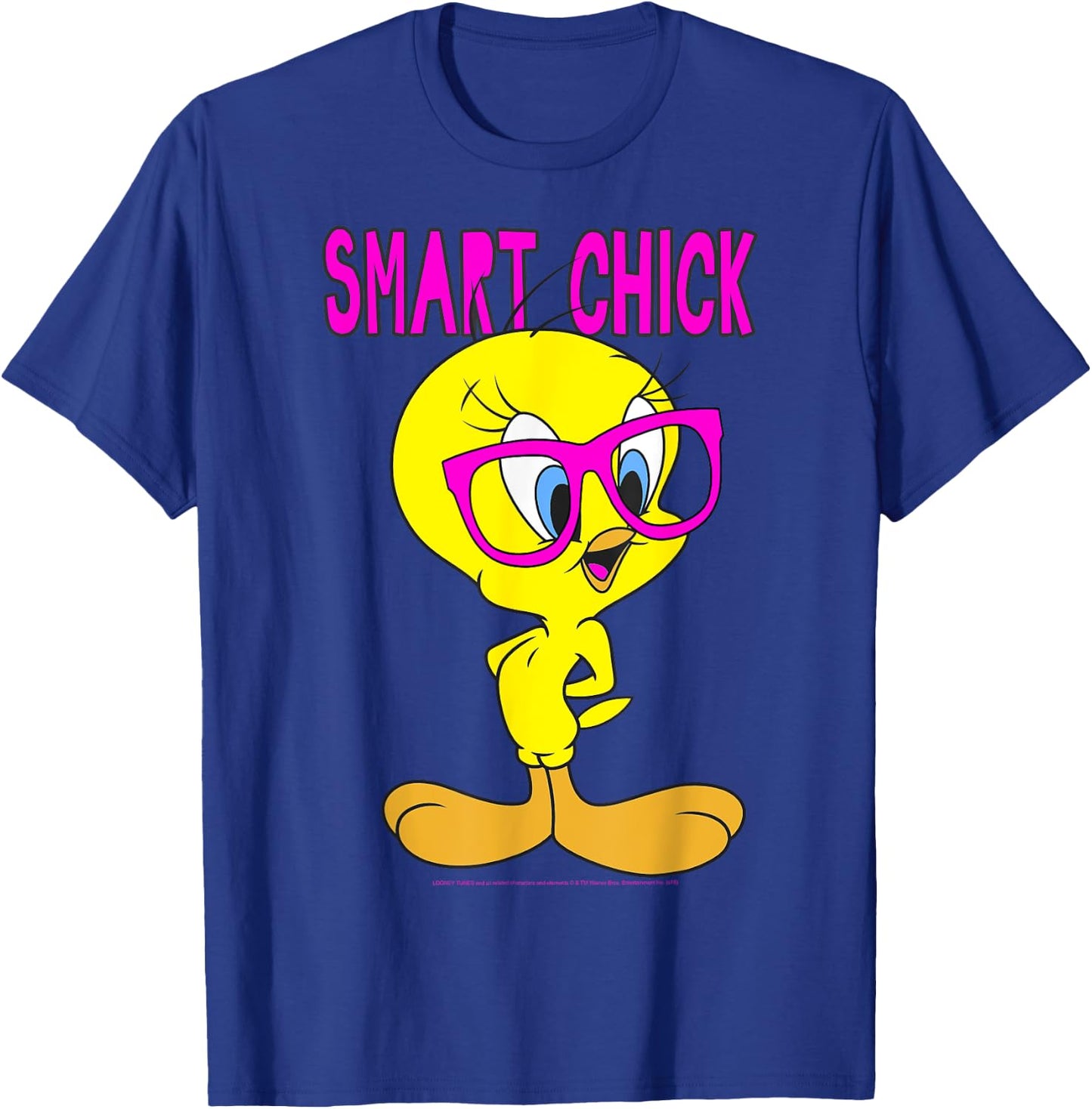 Looney Tunes Tweety Bird Smart Chick T-Shirt - T-Shirt | Royal