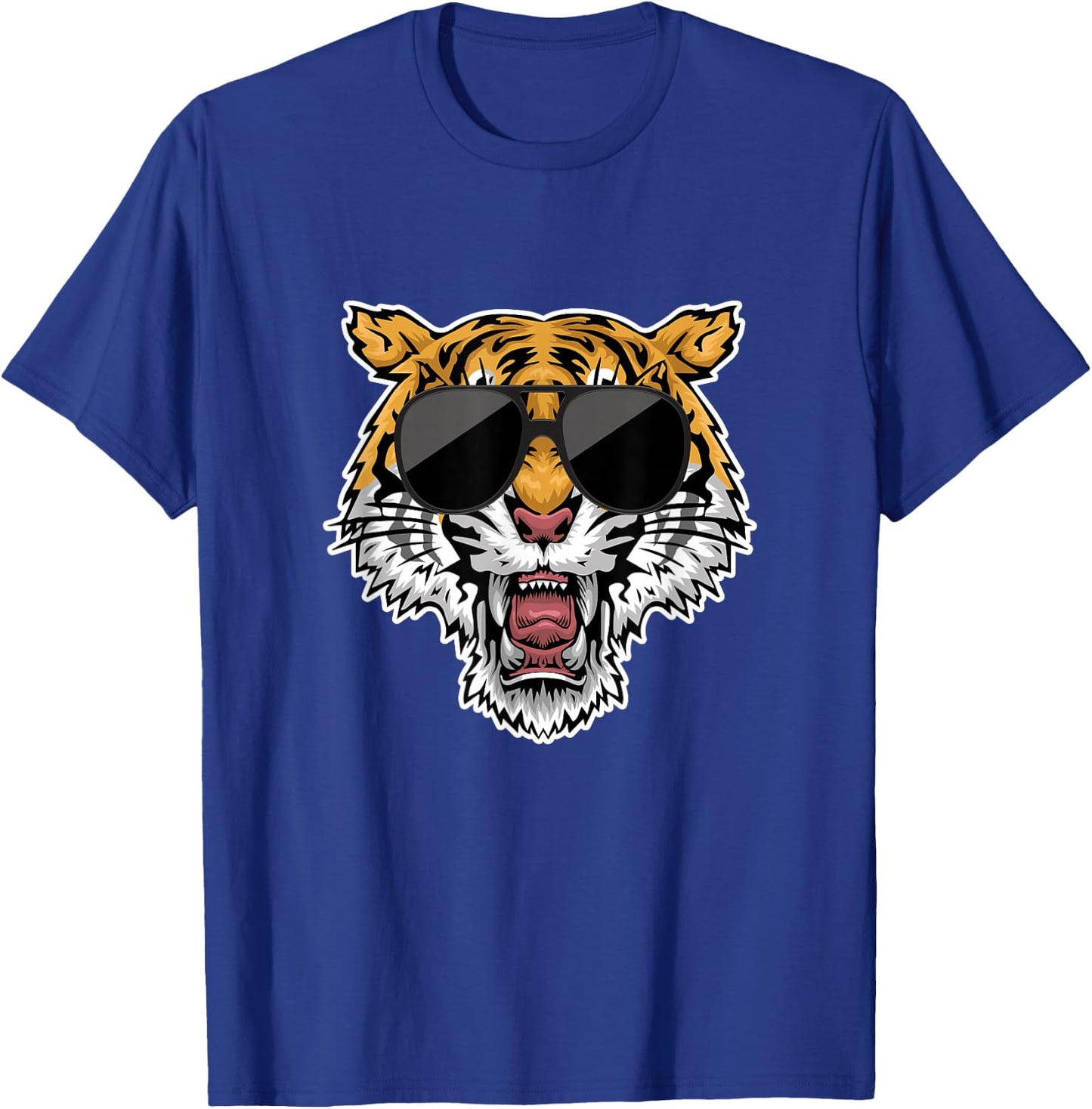 Funny Wild Animal Lover Kids Gift Tiger T-Shirt - T-Shirt | Royal