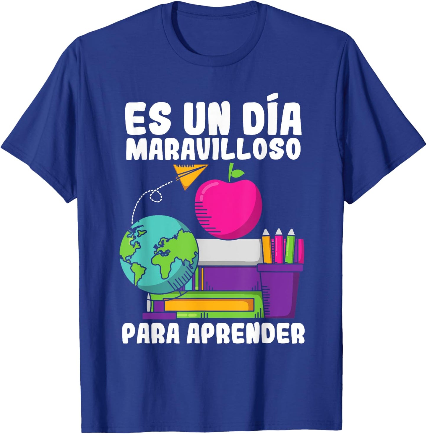 Maestras Spanish Teacher Maestra Hispanic Teacher Espanol Women Girls Kids T-Shirt - T-Shirt | Royal