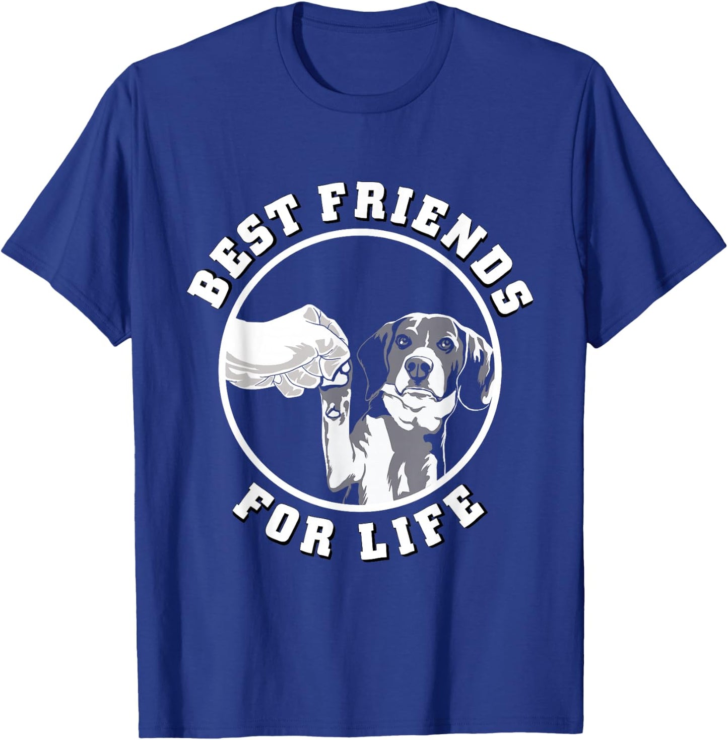 Beagle Shirt Best Friend Pet Dog Beagle Lover Beagle Mom Dad T-Shirt - T-Shirt | Royal