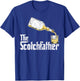 The Scotchfather Scotch Whiskey Whisky Father Dad Drinking T-Shirt - T-Shirt | Royal
