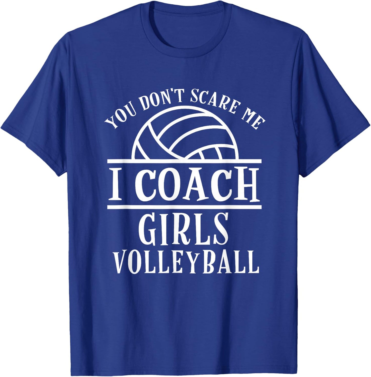 Funny Volleyball Coach T-Shirt - T-Shirt | Royal