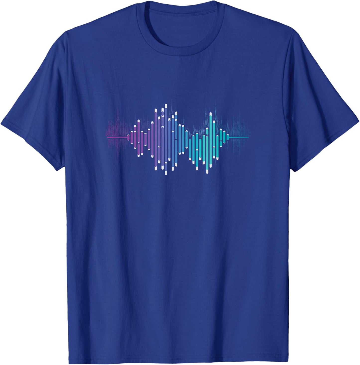 Sound Engineer Audio Music Equalizer Audio Specialist T-Shirt - T-Shirt | Royal