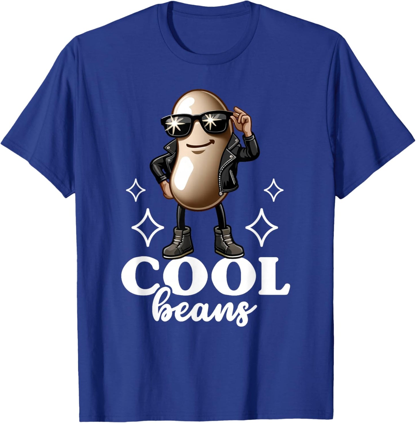 Cool Beans Food Pun Product Women Kids T-Shirt - T-Shirt | Royal