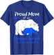 Proud Mom, Osteogenesis Imperfecta Warrior T-Shirt - T-Shirt | Royal