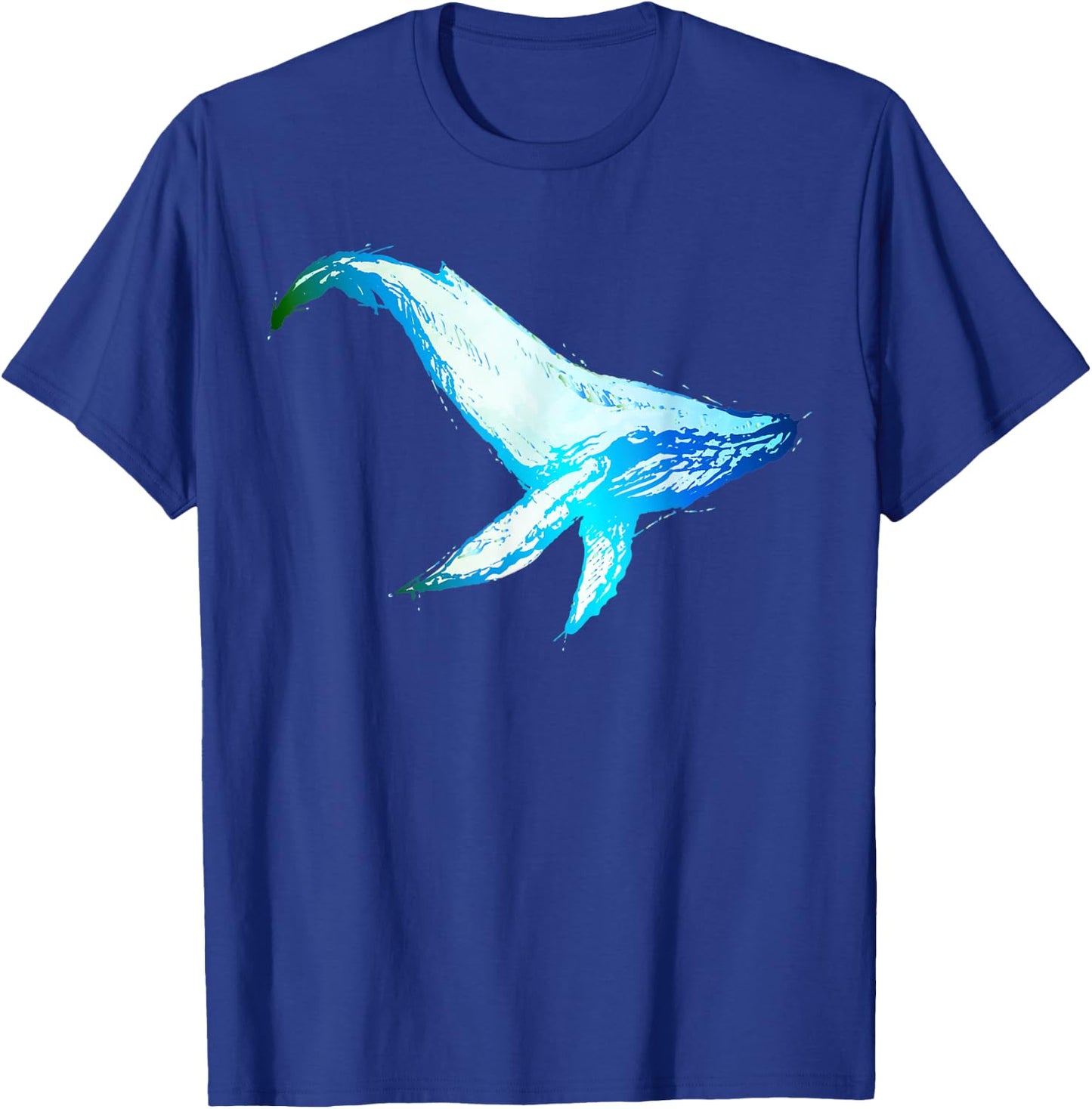 Sea Creature Kids Humpback Whale Kids Men Women T-Shirt - T-Shirt | Royal