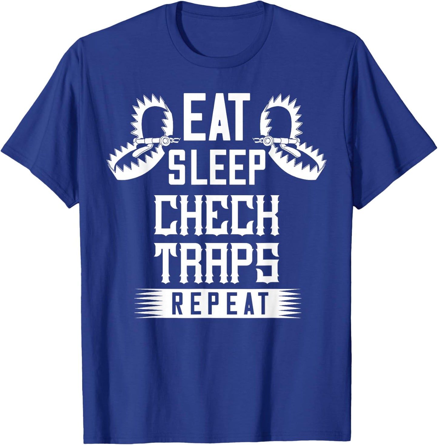 Trapper Trapping Gift Snare Trap Fur Traders T-Shirt - T-Shirt | Royal