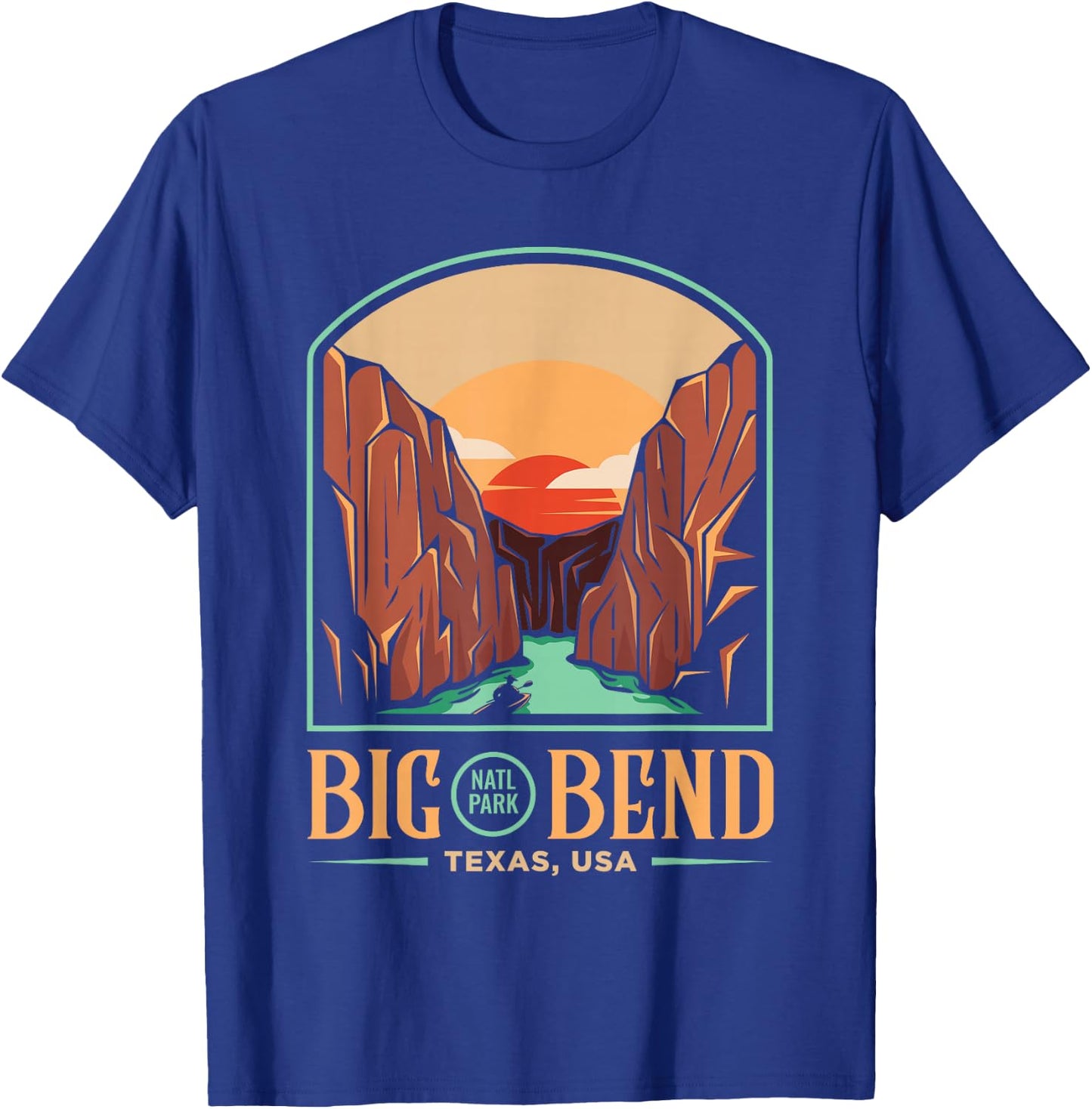 Big Bend National Park Brewster Texas US Gift T-Shirt - T-Shirt | Royal