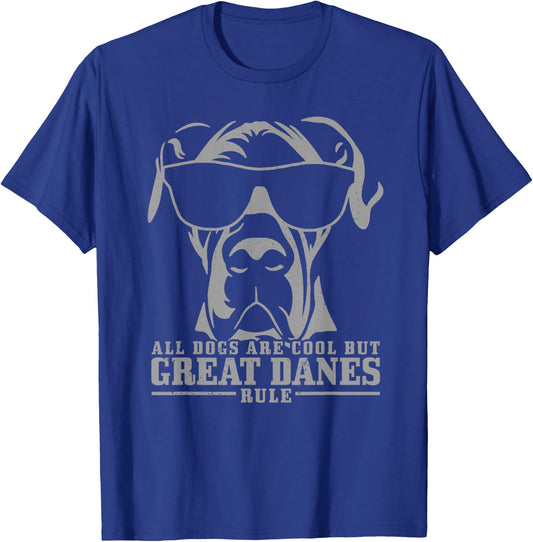 Great Dane Danish Great Dane Saying Funny Dog T-Shirt - T-Shirt | Royal