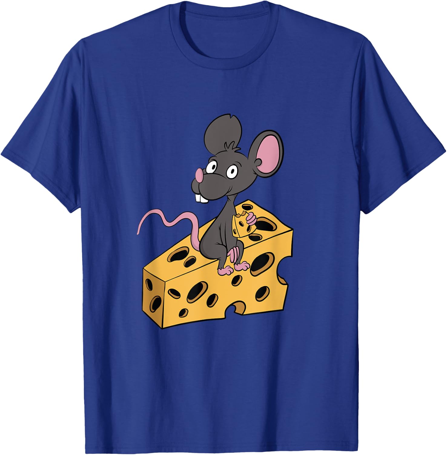 Mouse Pet Rat Gift Cheese Addict Cheesy Low Carb Diet T-Shirt - T-Shirt | Royal
