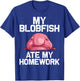 Funny Blobfish Gift Kids Boys Girls Stuffed Sea Animal Lover T-Shirt - T-Shirt | Royal