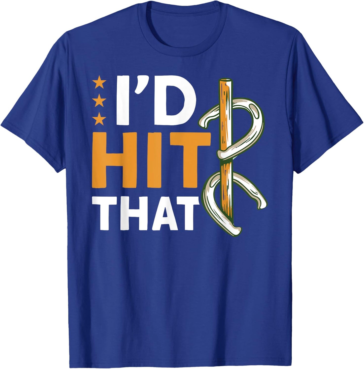 Horseshoe pitching i'd hit that horseshoe throwing game T-Shirt - T-Shirt | Royal