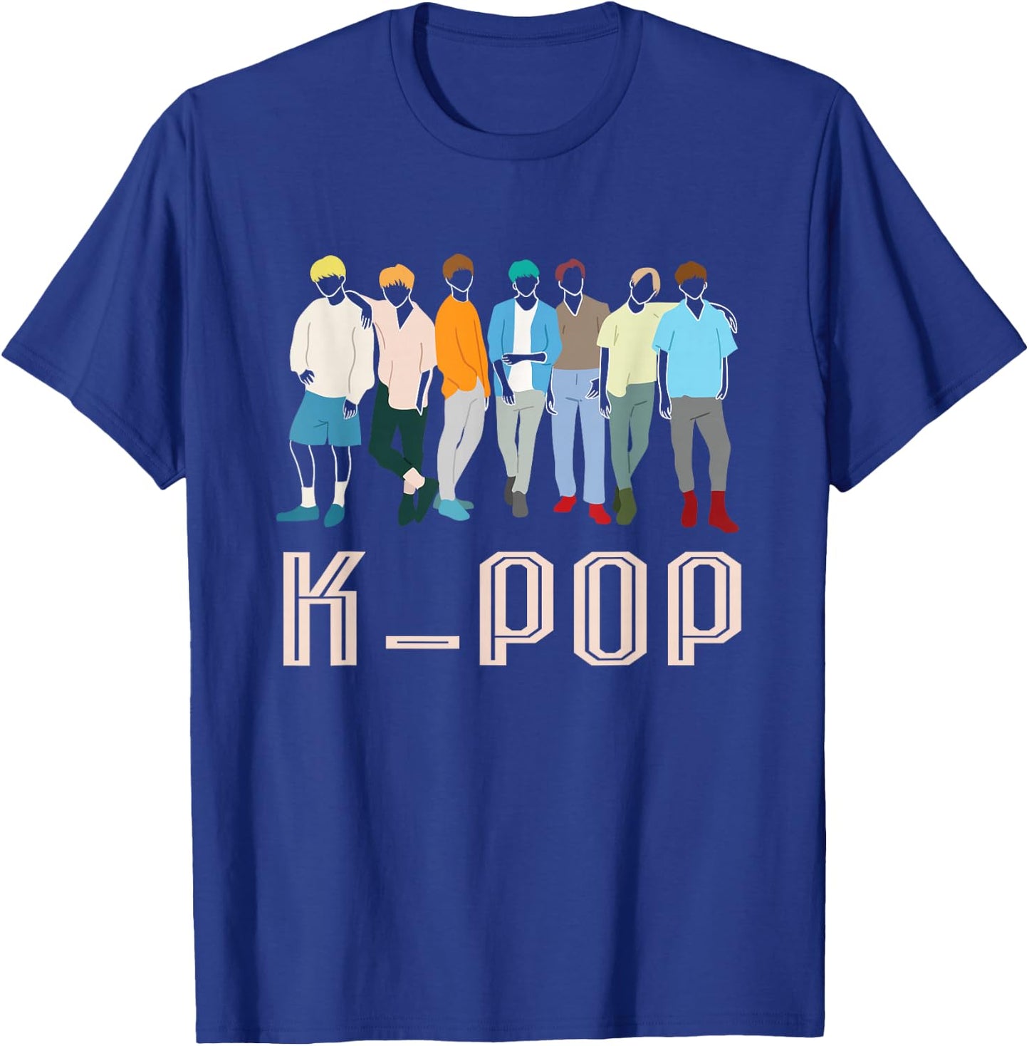 K-Pop Korean Pop Music Boy Band for K-Pop Fanatics T-Shirt - T-Shirt | Royal
