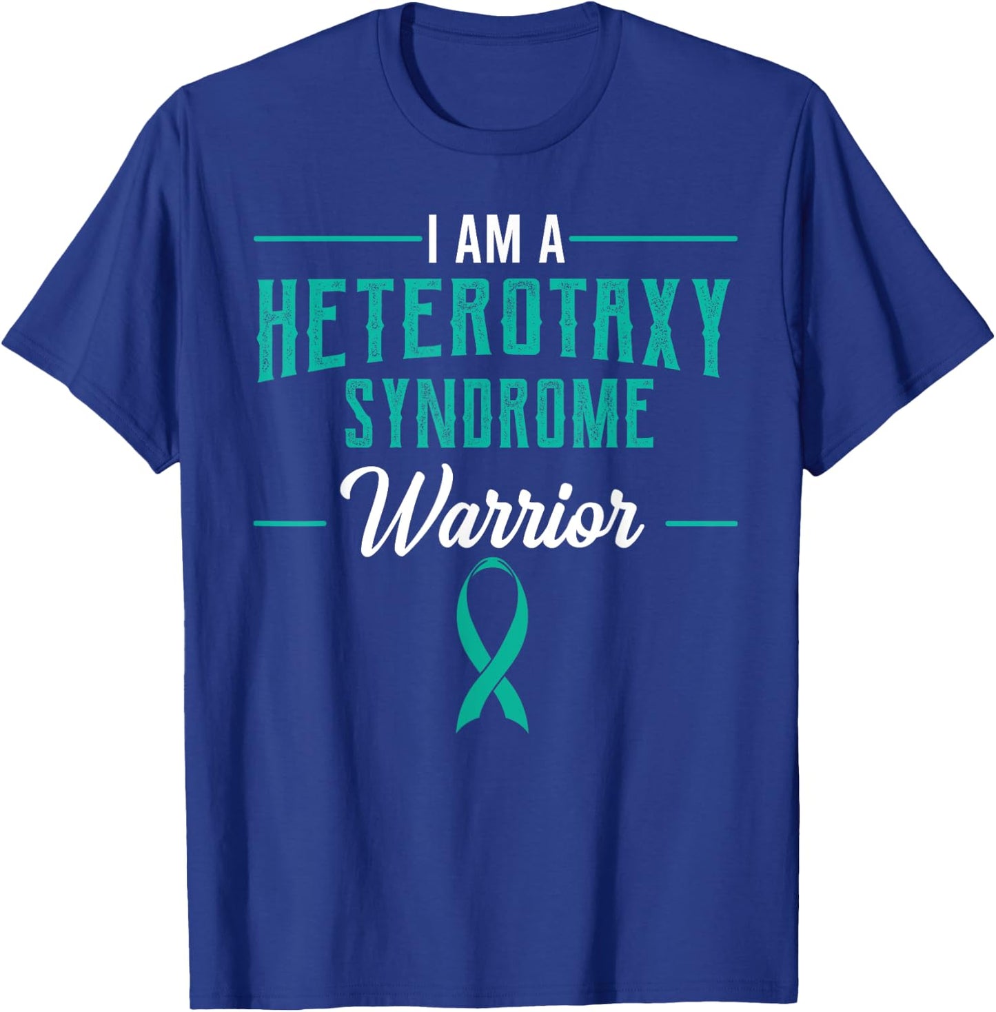 Heterotaxy Syndrome Situs Ambiguus Visceral Organs Warrior T-Shirt - T-Shirt | Royal
