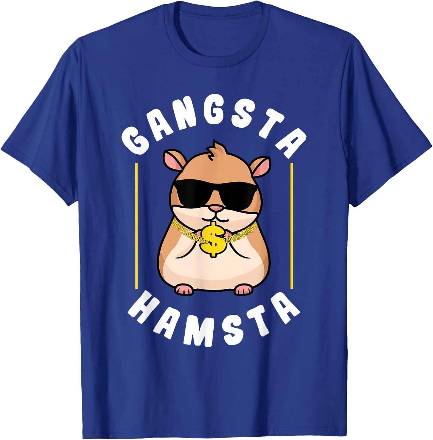 Hamster Gangsta Hamsta Sunglasses T-Shirt - T-Shirt | Royal