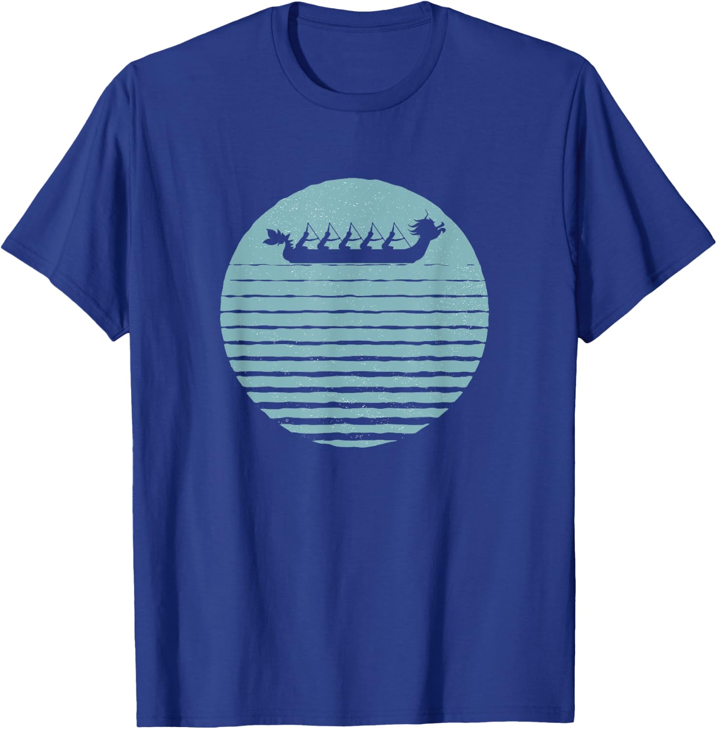 Dragon Boat Graphic T-Shirt - T-Shirt | Royal