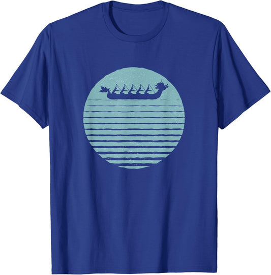 Dragon Boat Graphic T-Shirt - T-Shirt | Royal