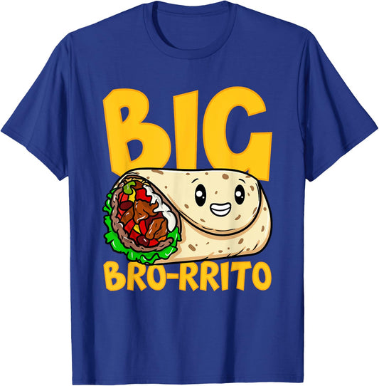 Burrito Lover Funny Bro-rrito T-Shirt - T-Shirt | Royal