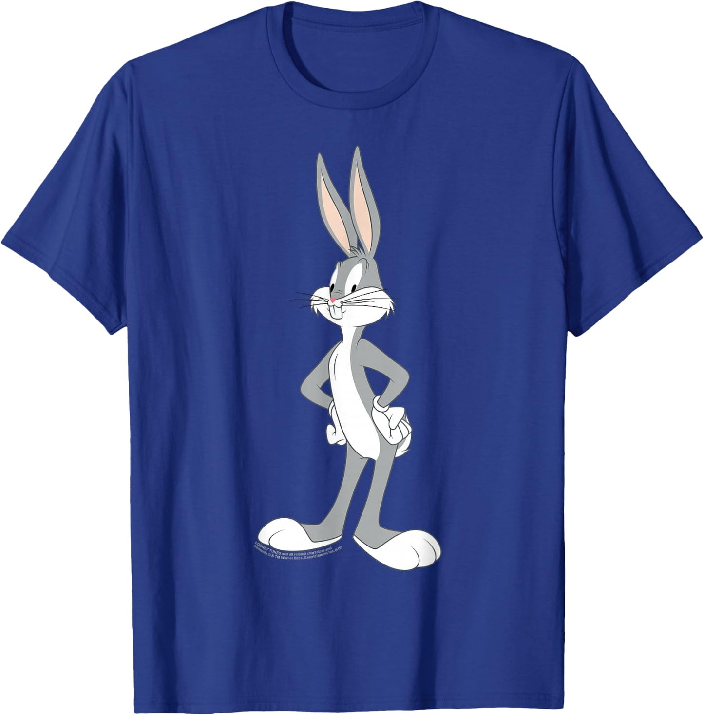 Looney Tunes Bugs Bunny Stance Portrait T-Shirt - T-Shirt | Royal