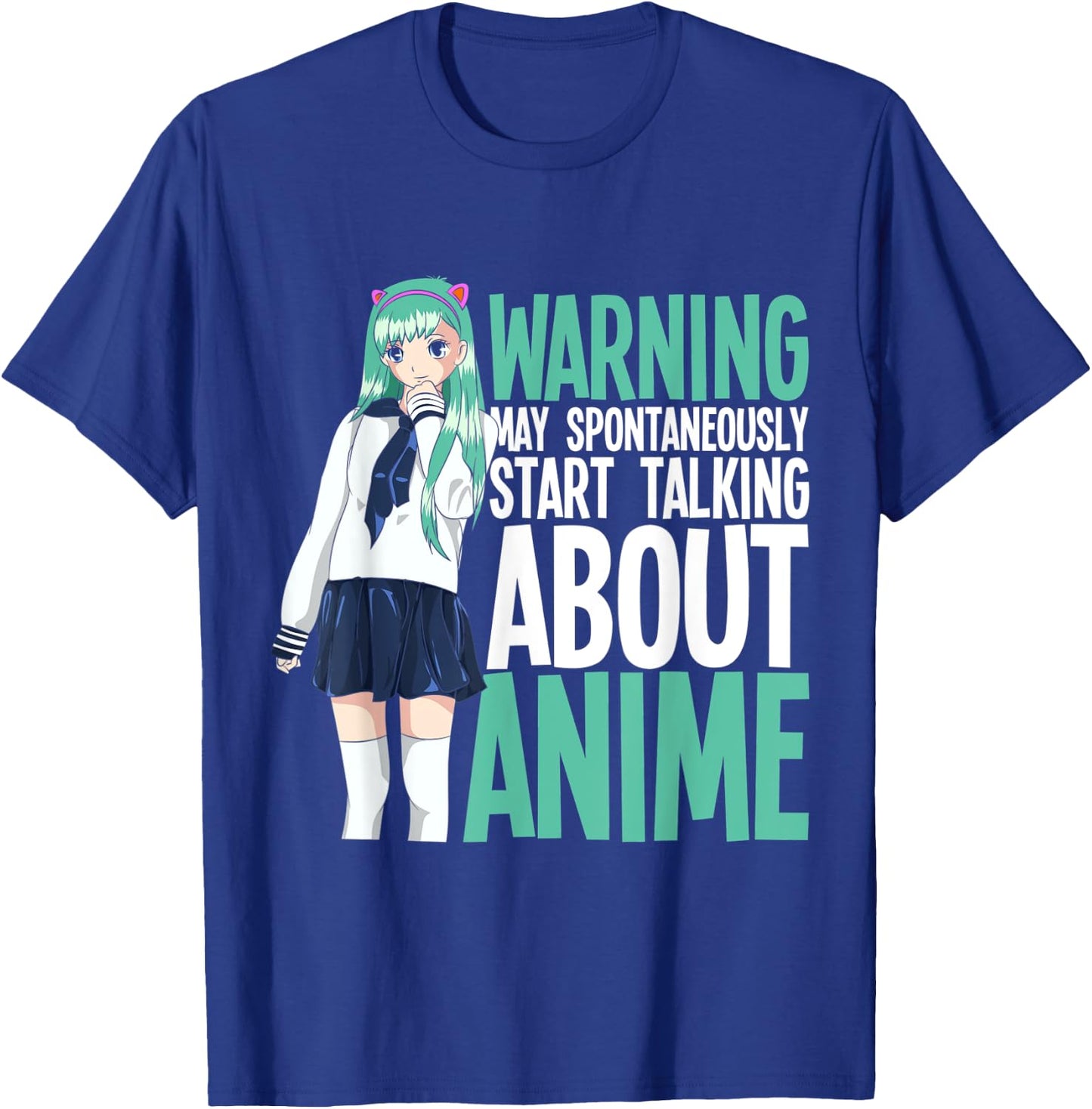 Manga Kawaii May Spontaneously Start Talking About Anime T-Shirt - T-Shirt | Royal