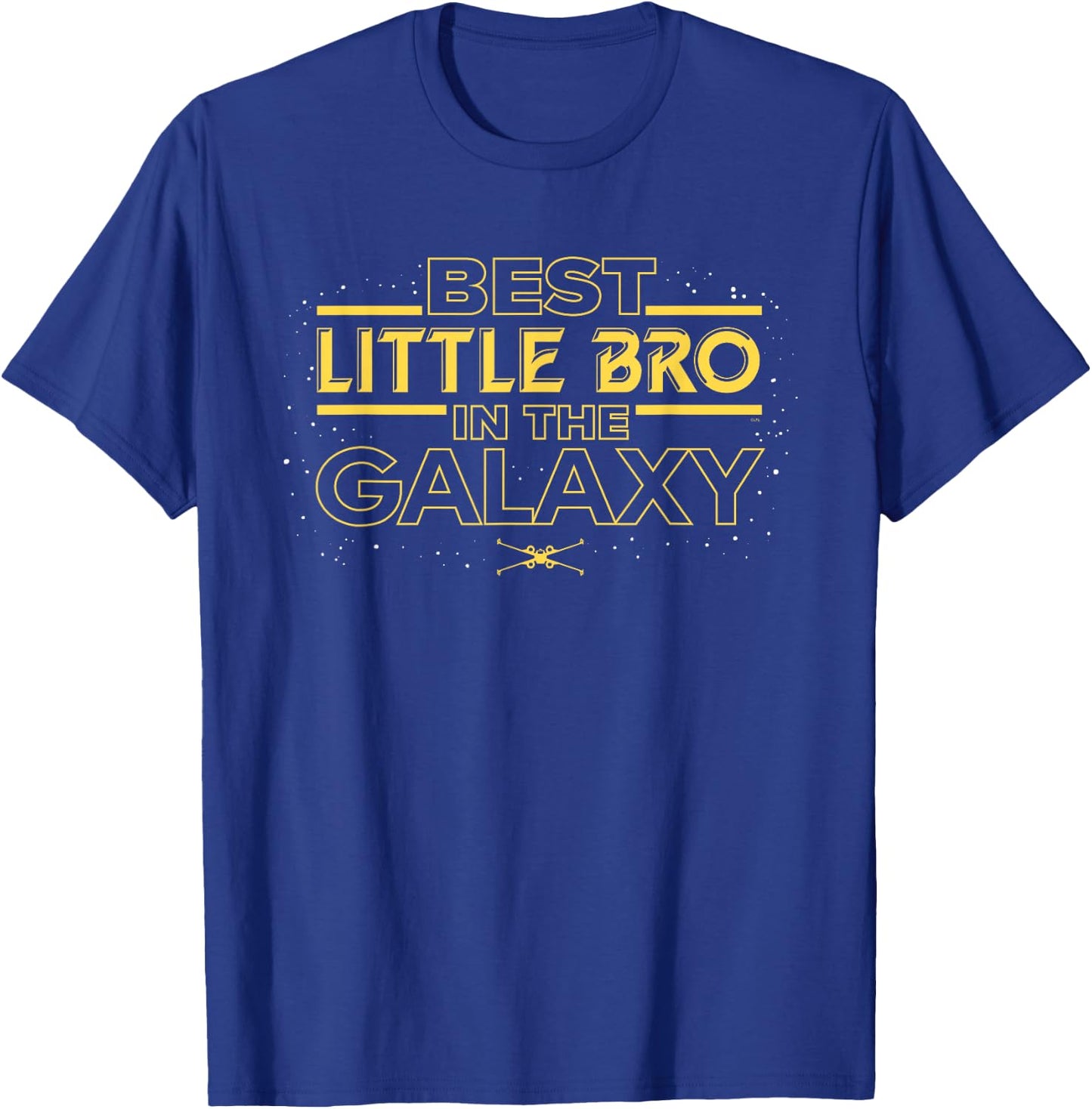 Star Wars Best Little Bro in the Galaxy Family Trip Birthday T-Shirt - T-Shirt | Royal