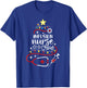 Merry Christmas Chemo Infusion Nursing - Infusion Nurse Crew T-Shirt - T-Shirt | Royal