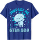 Just Let Me Stim Bro Shirt Fun Autism Awareness Axolotl Kids T-Shirt - T-Shirt | Royal