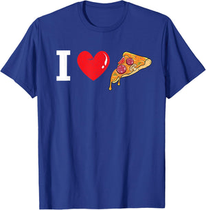I Heart Pizza I Love Pizza New York Pepperoni Pizza Lover T-Shirt - T-Shirt | Royal